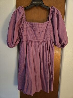 Abercrombie & Fitch Puff Sleeve Dress